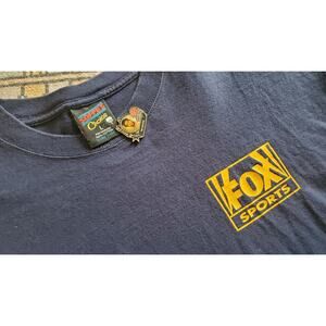 Vintage Fox Sports Blue Soffe's Choice Shirt Large